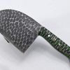 Beautiful Blackish Steel Cleaver