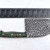 Beautiful Blackish Steel Cleaver