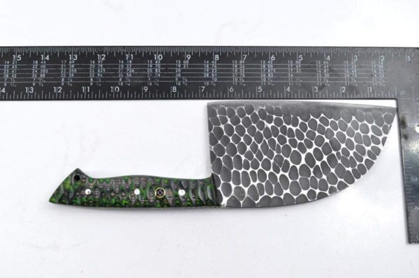 Beautiful Blackish Steel Cleaver