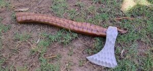 Rose Wood Hammer Head Axe