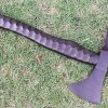 Full Black Wood Axe