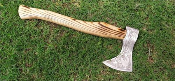 Ash Wood Snake Axe