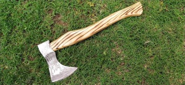 Ash Wood Snake Axe