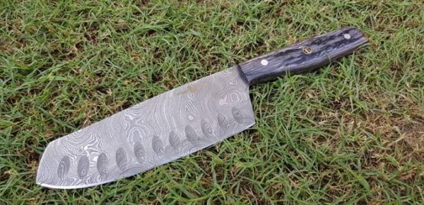 Black Wood Handle Chef Set