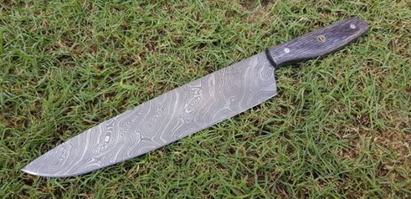 Black Wood Handle Chef Set