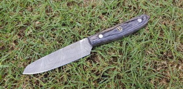 Black Wood Handle Chef Set