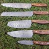 Rose Wood Handle Chef Set