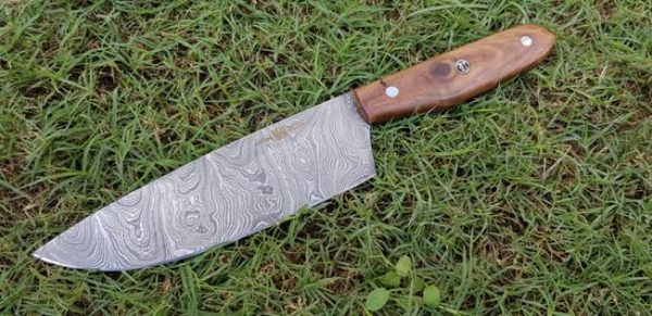Rose Wood Handle Chef Set