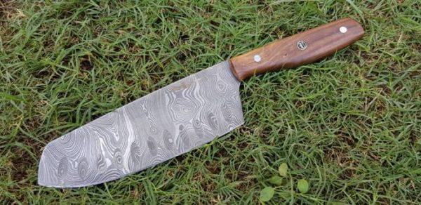 Rose Wood Handle Chef Set