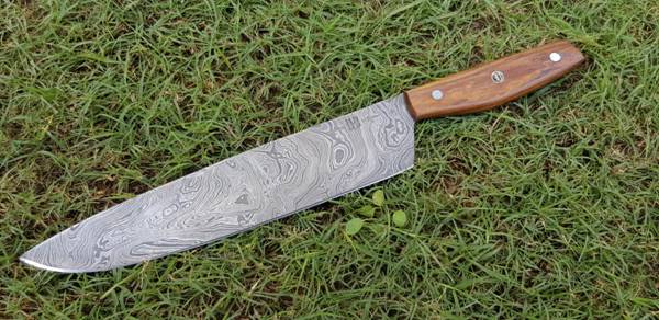 Rose Wood Handle Chef Set