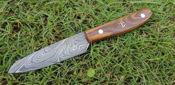 Rose Wood Handle Chef Set