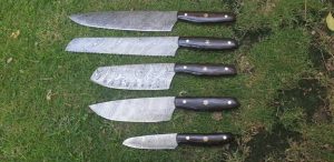 Wenge Wood Handle Chef Set