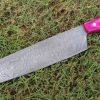 Pink Wood Handle Chef Set
