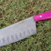 Pink Wood Handle Chef Set