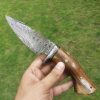 New Beautiful Handmade Rose Wood Bowie Knife