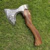 Evil Dead Handy Beautiful Hatchet with Rose Wood Handle