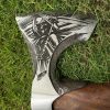 Evil Dead Handy Beautiful Hatchet with Rose Wood Handle