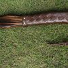 Triangle Engraved Head Axe with Beautiful Ash Wood Handle