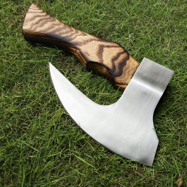 Simple Handy Beautiful Hatchet with Ash Wood Handle