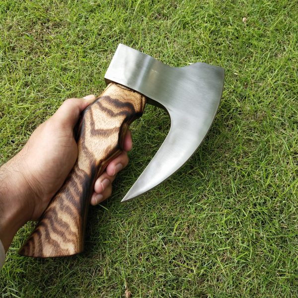 Simple Handy Beautiful Hatchet with Ash Wood Handle