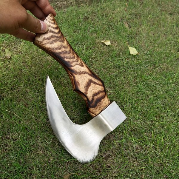 Simple Handy Beautiful Hatchet with Ash Wood Handle