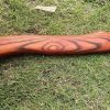 Red Globle Engraved Head Axe with Beautiful Ash Wood Handle