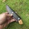 II-2 Hunting Skinning Pack Knife Solid and Beautiful Olive Wood Handle