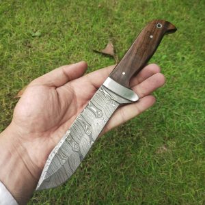 II-1 Hunting Skinning Pack Knife Solid and Beautiful Rose Wood Handle
