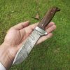II-1 Hunting Skinning Pack Knife Solid and Beautiful Rose Wood Handle