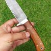 II-11 Hunting Skinning Pack Damascus Knife Rose Wood Handle