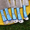 C1- Blue Resin Handle Chef Set