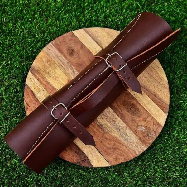 C2- Blue Wood Handle Chef Set
