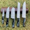 Black Resin Handle Chef Set