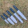 Black Resin Handle Chef Set