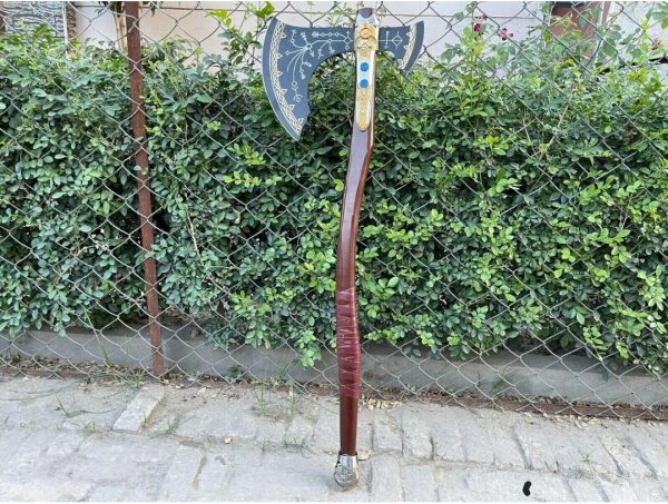 Leviathan Axe with Rose Wood Handle God of War Axe