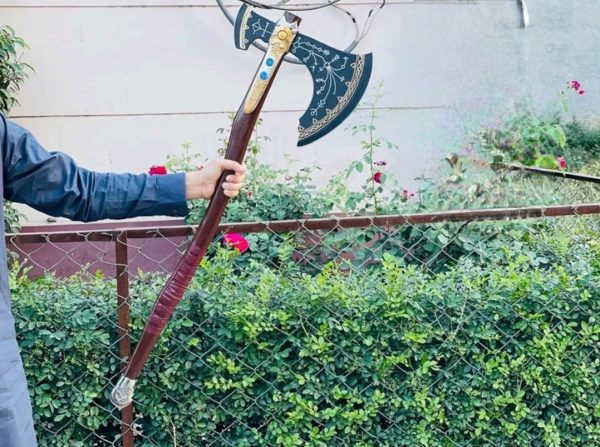 Leviathan Axe with Rose Wood Handle God of War Axe