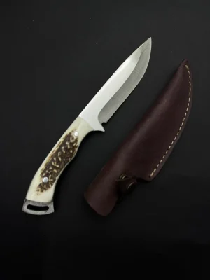 Deer Antler Bushcraft Knife