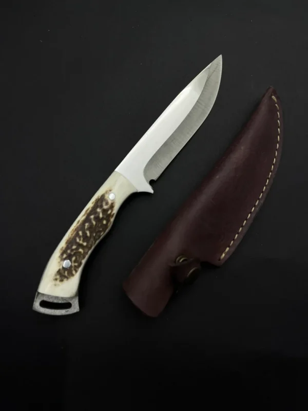 Deer Antler Bushcraft Knife