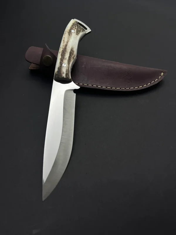 Deer Antler Bushcraft Knife