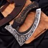 Single Handed engraved Axe for gift