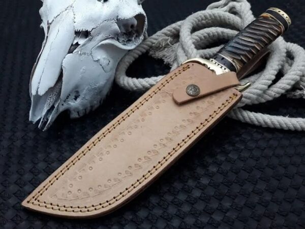 HANDMADE DAMASCUS BOWIE KNIFE